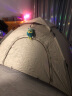 盛源（SHENGYUAN）帐篷户外过夜露营帐篷全自动速开3-4人大空间免搭建防晒云雾灰 晒单实拍图