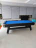 SHENLING标准型台球桌大理石成人桌球台商用美式黑八多功能乒乓球台两用 7尺 密度板自动回球 晒单实拍图