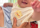优奇宝宝夏季套装婴儿夏天短袖衣服薄款夏天分体夏装婴幼儿洋气小套装 实拍图