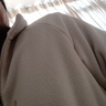 雪中飞摇粒绒立领外套女春季简约保暖舒适休闲情侣款夹克卫衣抓绒上衣 白色 M (160) 实拍图