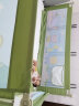 M-Castle（慕卡索）德国床围栏床护栏婴儿童床挡板宝宝防摔护栏垂直升降 冰绿色1.8米/单面装 实拍图
