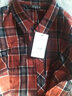 横行道新款春秋装复古格子长袖衬衫休闲宽松外套2026棉衬衣显瘦女装 红格 4XL 实拍图