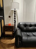 儒黛黑糖云朵真皮沙发头层牛皮中复古法式轻奢一字直排黑色客厅小户型 金属款-2.55米直排-全真皮 Ultra 肌理肉感半青皮（1.6-1.8mm） 实拍图