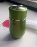 希诺（HEENOOR）保温杯女士可爱时尚礼品茶杯家用便携迷你小巧学生儿童实用水杯子 苹果绿（环保包装） 250ml 【304不锈钢内胆】 实拍图