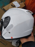 坦克（Tanked Racing）T536摩托车头盔大半盔3C男女四季防晒电动车安全帽 白色 XL  实拍图
