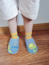 土豆屋儿童拖鞋宝宝女童居家棉拖鞋男童小童防滑婴儿小孩地板鞋室内鞋 恐龙深兰 28 内长16cm 190码 脚长15-15.5cm 实拍图