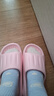 洁丽雅拖鞋女夏季室内家居家用浴室洗澡防滑防臭EVA情侣静音凉拖鞋男夏 粉色【热卖款】 38-39 （适合37-38码） 实拍图
