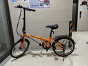 大行（DAHON） 顺丰发货折叠休闲自行车20寸通勤款单车6变速折叠车HAT061 橙色 实拍图