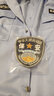 迪伽洛保安服短袖衬衫制服门卫物业酒店执勤服夏天户外训练服可定制 蓝色短袖+标贴 170/L 实拍图