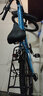 兰令 山地自行车成年人男女变速油碟刹减震前叉越野骑行代步赛车 27速-星空蓝【铝架+线碟+减震前叉】 24英寸(150-170cm身高) 实拍图