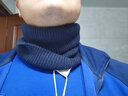 玖慕（JIUMU）山羊绒保暖围脖男士秋冬防寒护颈男生骑行套头脖套羊毛围巾男冬季 实拍图