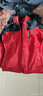 男士冲锋衣冬季 男女户外冲锋衣加绒加厚棉服外套反光条骑车防风衣定制劳保工作服 版红色-加绒加厚 3XL 【建议130-150斤】 实拍图