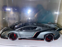 minispace兰博基尼毒药veneno仿真合金汽车模型1:24静态金属摆件生日礼物 银色+极夜蓝背景展示盒 毒药 实拍图