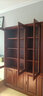 楠枫中式香樟木实木书柜带储物柜2门\3门\5门自由组合书柜带外抽屉柜 3门 实拍图