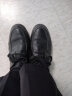 骆驼牌 皮鞋男士休闲系带软底舒适软皮面男鞋 W932211710 黑色 42 实拍图