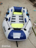 速澜（Solar Marine）皮划艇橡皮艇加厚硬底钓鱼船充气船冲锋舟夹网 气垫船 2.3米标准款条板底 实拍图