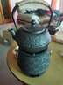 瓷牌茗茶具（cipaiming teaset） 围炉煮茶铁壶火碳炉风炉铸铁茶具煮茶烧水家用户外木炭炉 双耳炭炉+1.2升牡丹铁壶 实拍图
