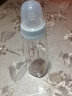 贝亲新生儿玻璃奶瓶 婴儿标口奶瓶吸管奶瓶手柄 240ml(配3-6个月奶嘴)AA85 实拍图