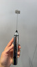 Hero 双子电动打奶泡器咖啡奶泡机牛奶打泡器搅拌器打蛋器奶泡打发器 双子电动手持打奶器-银色 实拍图