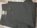 吉普（JEEP）休闲裤男2025年春秋季新款大码男士宽松商务休闲直筒长裤西装裤男 深灰色 35/腰围2.8尺 实拍图