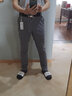Daft春秋季新款男士修身小脚休闲西裤 白领工作装免烫西裤伴郎职业装男式西服裤子 K256灰色 30相当于2尺3修身偏小 实拍图