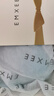 嫚熙（EMXEE）哺乳内衣孕妇文胸喂奶前开扣聚拢有型怀孕期胸罩 【云水蓝】经典聚拢款聚拢防下垂 XL 实拍图