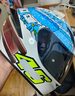 AGV K1S头盔K1摩托车机车全盔四季通用全覆式跑盔男女广角通风透气3C K1S-ROSSI WIN TEST 2017 XL（适合59-61头围） 实拍图
