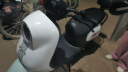 绿源60V20A长续航电动摩托车 液冷电机 陶瓷刹车 代步电瓶车 MODA C1 元气绿（靠背版） 实拍图