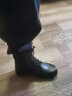 强人男靴 双密度作战靴 际华3515工装耐磨皮靴户外军迷训练靴子 黑色 38码 晒单实拍图