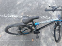 飞鸽山地自行车成年人男女变速轻便双碟刹学生青少年越野赛车山地车 黑蓝色 辐条轮 适合175-195cm 27.5英寸 24速顶配 实拍图
