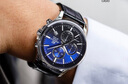 卡西欧（CASIO）商务休闲皮带钢带手表男日韩腕表防水石英男士手表送男友新年礼物 EFB-509L-1AVUPR 实拍图