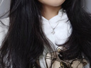 迪后（Dirholl）四叶草铂金项链女镶钻PT950吊坠白金锁骨链七夕情人节礼物送女友 铂金项链搭配紫钻吊坠【免费刻字/代写贺卡】 实拍图