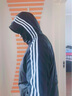 阿迪达斯 （adidas）外套男 2025秋季新款运动休闲服透气防风衣立领夹克男装 黑色立领/三叶草/情侣款 L 推荐155-175斤 实拍图