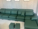法莎蒂 沙发科技布现代客厅大小户型创意贵妃转角组合乳胶沙发 4米双+单+双+贵妃榻 70%选择乳胶海绵坐垫(猫抓皮) 实拍图