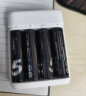 ZMI紫5镍氢电池5号1700mAh环保充电电池4节适用于鼠标/儿童玩具/单反相机/闪光灯电池 5号镍氢充电电池 晒单实拍图