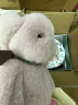 莉娜熊（TeddyTales）小兔子毛绒玩具玩偶 公仔可爱陪睡娃娃 送女朋友生日礼物孩子儿童 珊瑚灰粉 垂耳兔 小号 晒单实拍图