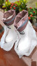 DG&DU防水束口雨鞋女款时尚外穿中筒雨靴新款网红轻便水鞋防滑软底胶鞋 防水口款-白色（偏小一码） 36/37（码数偏小） 晒单实拍图