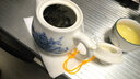 恒古（Heregur）青花陶瓷小号茶壶潮汕功夫茶具茶道配件茶器泡茶壶小容量家用单壶 青花牡丹（200mL）小茶壶200ml 实拍图