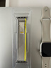 PZOZ适用于苹果手表海洋硅胶亲肤防水表带apple watch高山回环透气腕带iwatch运动野径尼龙编织手表带 米黄色-野径回环表带 38/40/41/42mm【特价清仓】 实拍图