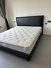 金可儿（Kingkoil）双人床1.8米真皮床实木床架意式婚床主卧大床家用平板架床 云梦 云梦之床·石墨灰 180*200cm 实拍图