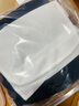 欧时力OCHIRLY 可机洗进口100%美丽诺羊毛毛衣女无缝一体高级感 深蓝 S 实拍图