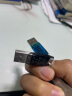 闪迪（SanDisk） u盘 高速USB3.0 CZ73 金属定制U盘刻字创意车载优盘 商务办公U盘  U盘 蓝色 传输高达150M/s 32G 实拍图