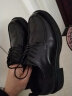 星期六男鞋（St&Sat）男士商务休闲鞋时尚皮鞋男SS23122016 黑色 40  晒单实拍图