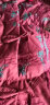 鸭鸭奶奶羽绒服女60岁70冬装复古盘扣加厚保暖中国风加厚防寒外套GF 红色 XL 建议100-115斤 晒单实拍图