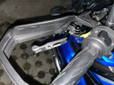 适用于铃木GSX250R改装配件牛角离合手柄GW250折叠防摔可调刹车手拉杆DL250省力铝合金手把 02折叠加长款:黑色 实拍图