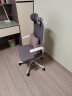 西昊M76人体工学椅电脑椅 办公椅学生学习椅书桌椅会议椅子电竞椅座椅 M76灰网+头枕（高背款） 实拍图