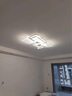菲奇普 简约客厅灯后现代轻奢时尚北欧卧室书房灯LED全屋灯具套餐组合 白色套餐：三室两厅（包安装） 无极遥控调光+支持天猫精灵 实拍图