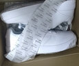 鸿星尔克板鞋男鞋秋冬百搭轻便运动鞋子百搭防滑白色低帮空军一号小白鞋 正白1178（空军一号）店长推荐 42 品牌直营 实拍图