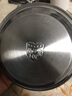 克洛迪雅 304不锈钢盘子加深加厚碟子装菜盘水果盘圆形盘托盘餐具饺子盘 18cm 304钢圆盘 单个 实拍图