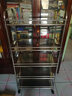 十拓落地置物架移动储物架收纳架厨房储物餐车推车多层架子整理架落地 豪华升级加厚加粗不锈钢五层宽35长60高125 实拍图
